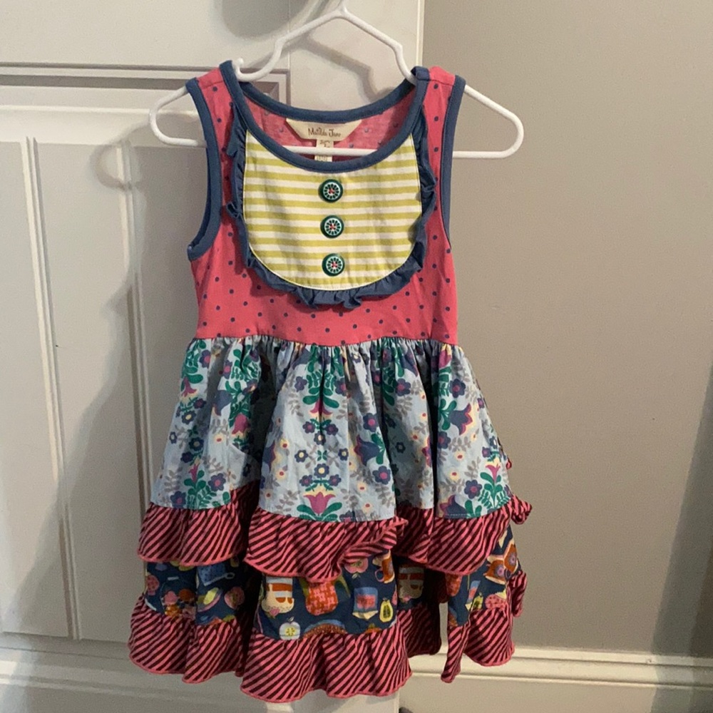 Matilda Jane Girl’s Sleeveless Summer Dress Size 2